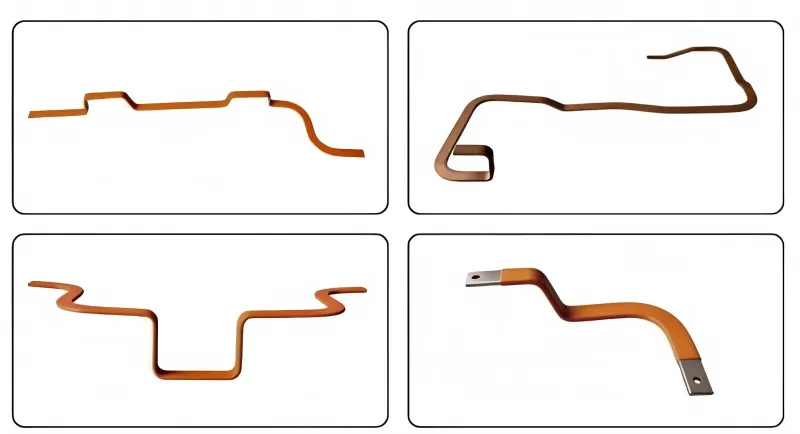Aluminum Busbar Bending Samples